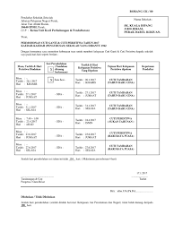 Cuti hari raya puasa 2017. Borang Ck 80 Cuti Peristiwa Skkd