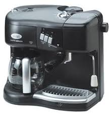Delonghi has a great reputation amongst coffee connoisseurs and they may have some of the best espresso machines in the market today. Delonghi Bc065bs Combi Coffee Maker Compare Reviews Coffee Machines Review Centre