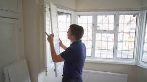 Plantation shutters allow your bay windows to be all they can be. How To Install A 3 Section Angled Bay Window Shutter Youtube