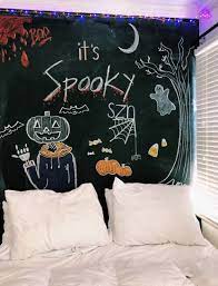 Pinterest Carolinefaith417 Halloween Bedroom Fall Halloween Decor Chalkboard Wall Bedroom