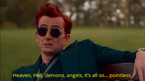 mirroring in good omens