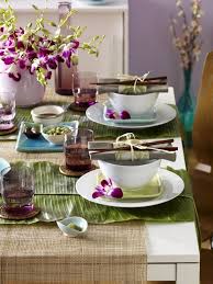 Weisses Geschirr Im Asia Stil Wunderweib Tischdeko Ideen Tischdeko Esstisch Dekor