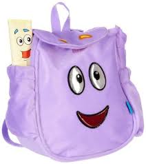 Dora The Explorer Map Plush Backpack Purple Clothing Impulse Dora The Explorer Plush Backpack Dora Backpack