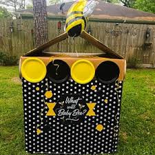 With adorable favor boxes that feature stars and a smiling moon, your party guests will be on cloud nine. What Will Baby Bee Gender Reveal Box Sign Gender Reveal Etsy