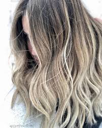 Medium Length Black And Blonde Balayage High Contrast Balayage Ashy Blonde Dimensional Blonde Highlights On Dark Hair Dark Hair With Highlights Bayalage Dark Hair Blonde Highlights On Dark Hair