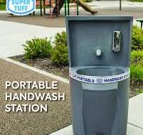 Portable Foot Operated Hand Washing Station is a compact ...