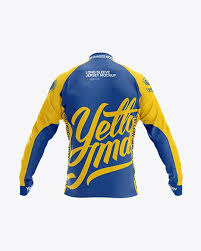Download Long Sleeve Jersey Mockup Back View In Apparel Mockups On Yellow Images Object Mockups Clothing Mockup Shirt Mockup Long Sleeve Jersey