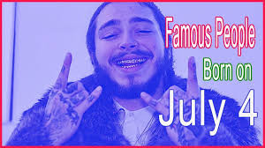 Famous People Born On July 4 Famous People Happy Birthday America America Birthday