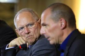 Risultati immagini per varoufakis schaeuble