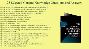 As the kids are communicative at this age you can ask them questions that have sentence long answers too. 25 Most Important Simple Gk General Knowledge Quiz Gk Question Answers For Students Kids And Youtube