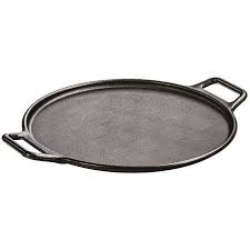 Lodge Pre Seasoned 14 Inch Cast Iron Baking Pan With Loop Handles P14p3 Walmart Com Cast Iron Pizza Cast Iron Pizza Pan Pan Pizza