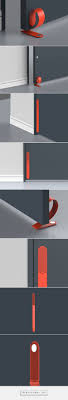 the slap bracelet of door stoppers yanko design created via https pinthemall net door design door stopper design