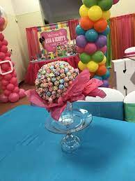 Candyland Baby Shower Party Ideas Photo 2 Of 16 Candy Land Birthday Party Candyland Party Candyland Birthday