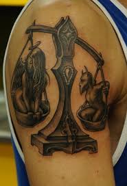 Libra scale tattoo · libra zodiac tattoos · libra tattoo · hp tattoo. 34 Amazing Libra Tattoos