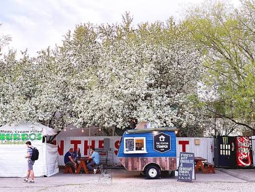 "Down the Street" food truck park — Food court food truck in Logan, Utah