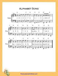 Once each season (assuming you experience all of th. Alphabet Song Abc Song Lyrics Videos Free Sheet Music For Piano