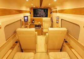 Espresso Machine Massage Chairs And A Gold Plated Sink Custom Mercedes Benz Sprinter Van Puts Private Jets To Shame Custom Mercedes Benz Mercedes Benz Vans Mini Van