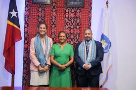 PDAS KK met with MoE Dulce Soares