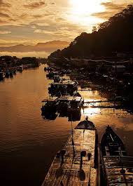 Sunrise On The River Padang Indonesia Bali Indonesia Indonesia Bali