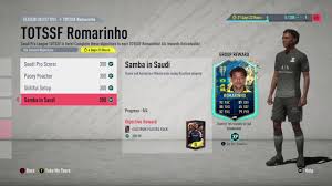 Ea sports is keeping the team of the season content coming thick and fast, with a new saudi league objectives player to earn. 89 Romarinho Totssf Free Objective Player Tots Fifa 20 Youtube