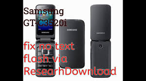 Semua file di atas sudah kami tes dan 100% work dan download dari situs samsung Flash Samsung Gt C3520i No Display Text Via Researchdownload Youtube