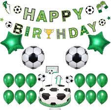 See more ideas about sports nursery theme, sports nursery, nursery. Buy Lakpty Soccer Party Decorations For Boys Girls Kids Adults Birthday Soccer Birthday Party Supplies Set With Happy Birthday Banner Cake Toppers Balloons For Sports Theme Bday Decor Backdrop Online In Indonesia B081jmyfwz