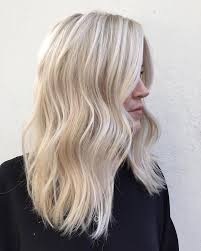 Platinum Blonde Hair Shoulder Length Hairstyles Cool Blonde Hair Bright Blonde Hair Creamy Blonde
