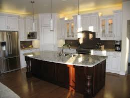 Kitchen Cabinets Maple Arctic White Island Kitchen Remodel Kitchen Cabinets And Granite White Countertops Maple Kitchen Cabinets