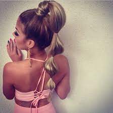 Fantasy Pony Hair Styles Jasmine Hair Bubble Ponytail