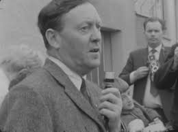 Two famous faces at a Strabane Civil Rights Rally in 1969, one a politician  and the other a well known photographer and an active Trade Union official.  Can you name them 🤔