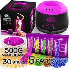 Waxing for the face can be done as a quick clean up around the beard, lip, and brow, or to completely remove unwanted facial hair. New Painless Waxing Kit With Wax Warmer For Facial Hair Removal For Women Men Brazilian Wax