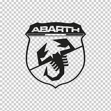 Abarth Fiat Automobiles Car Logo Png Clipart Abarth Araba Area Black Black And White Free Png Download Car Logos Fiat Cars Logos