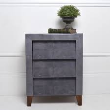 Check spelling or type a new query. Dark Grey Shagreen 3 Drawer Bedside Dark Bedside Tables Grey Side Table Furniture Boutique