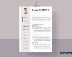 Put your best foot forward with this clean, simple resume template. Modern Cv Template For Microsoft Word Simple Cv Template Design Clean Resume Creative Resume Professional Resume Job Resume Editable Resume Teacher Resume 1 3 Page Resume Instant Download Paula Resume Thedigitalcv Com