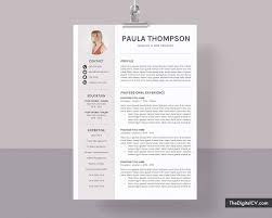 They're perfect for highly qualified jobseekers, academics, and anyone applying for work overseas. Modern Cv Template For Microsoft Word Simple Cv Template Design Clean Resume Creative Resume Professional Resume Job Resume Editable Resume Teacher Resume 1 3 Page Resume Instant Download Paula Resume Thedigitalcv Com