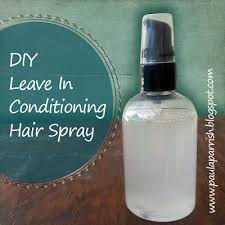Paula Parrish Diy Leave In Conditioning Spray Diy Hair Conditioning Treatment Homemade Hair Products Hair Conditioning Treatment
