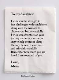 Girls that learn to take action, make positive choices about their lives and do positive things for others. Encouraging Quotes For My Daughter And Pinstacey Thayer Photography On Eleanor Mother Quotes Mother Quotes My Daughter Quotes Daughter Quotes