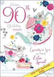 That's a lot of living! 90th Birthday Female Tea Party By Jonny Javelin Highworth Emporium