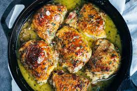 Poulet Bacon Sauce Au Vin Du Bonheur Dans Votre Assiette Poultry Recipes Recipes Chicken Recipes