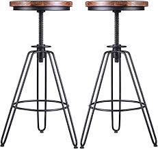 We did not find results for: Amazon Com Lokkhan Set Of 2 Industrial Bar Stool Vintage Adjustable Swivel Wood Metal Bar Stool Rustic Farmh Metal Bar Stools Industrial Bar Stools Bar Stools