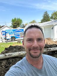 Mark has been busy putting his “new toy” to good use. If you have any  sewer/ drain cleaning needs give him a call so he can show off how well his  new