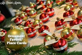 Wedding Wednesday Ornament Favors Place Cards Ornament Wedding Favors Wedding Christmas Ornaments Christmas Ornament Wedding Favors