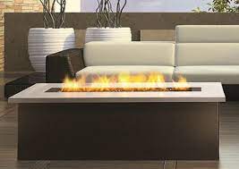 Round , rectangle and square. Amazing Indoor Fire Pit Coffee Table Garden Landscape