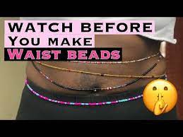 Diy Waist Beads Youtube In 2021 Beads Delicate Bracelet Diy Beads