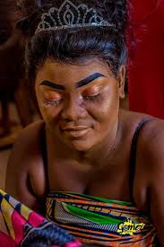 nigerian makeup artist turns a bride to