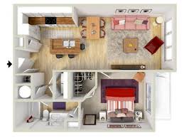 Tuscan Condo Floor Plans Small House Plans Apartment Layout