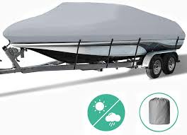 14 foot v hull boat cover. Buy Waterproof Trailerable Runabout Boat Cover With Carrying Bag Fit V Hull Bass Boat Tri Hull Fishing Boat Runabout Pro Style 20ft 22ft Online In Turkey B08d7l19yp