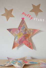 Puffy Paper Stars Arts And Crafts For Kids Christmas Cards Kids Paper Stars