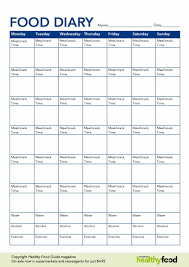 Food Journal 30 Beautiful Templates Template Archive
