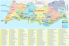 Pestana dom joao ii is considered one of the best hotels in the algarve. Algarve Beach Map